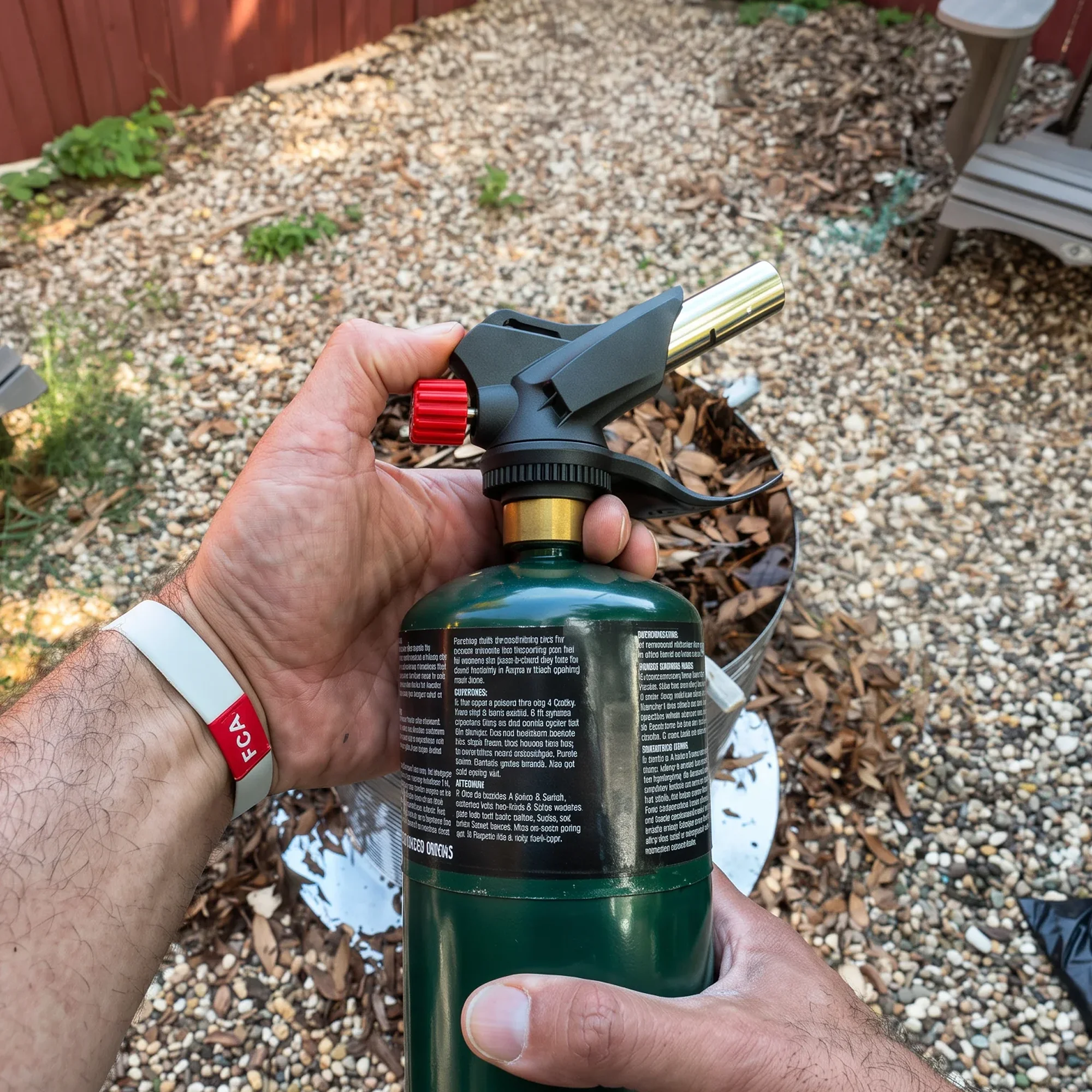 pt 600w torch in use